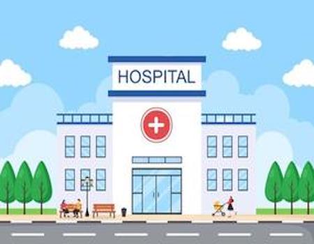 Hospital and healthcare service sector image